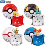 4-Piece TOMY Pokémon Elf Ball Set – Pikachu & Pokéballs 