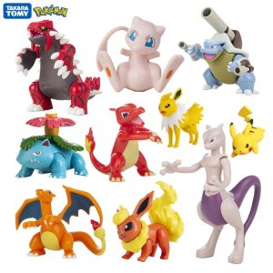 Pokémon Character Collectible Action Figures Set