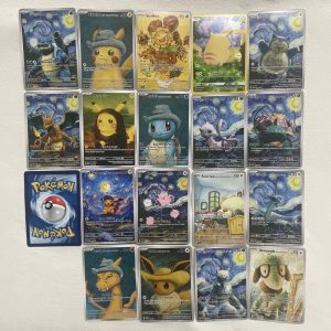 Pokémon Anime Signature Trading Flash Card Set