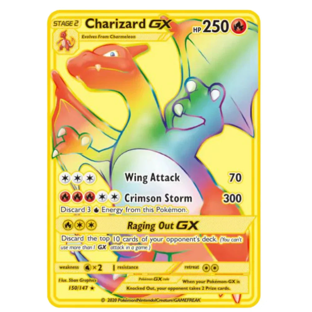 Charizard GX VMAX Gold Metal Card - Image 15