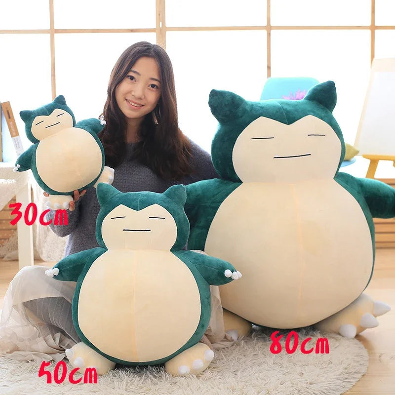 Snorlax Pokémon Plush – 30/50cm Ultra-Soft Sleeping Doll - Image 5