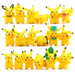 18pcs Pikachu Figure Set – Anime PVC Dolls
