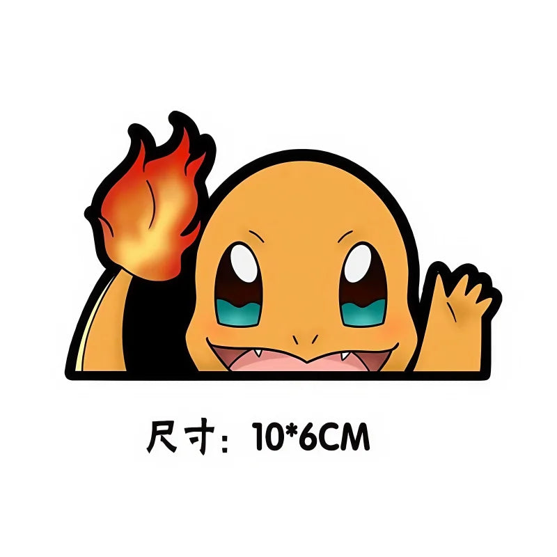 New Pokémon Anime Style Car Sticker Set - Image 5