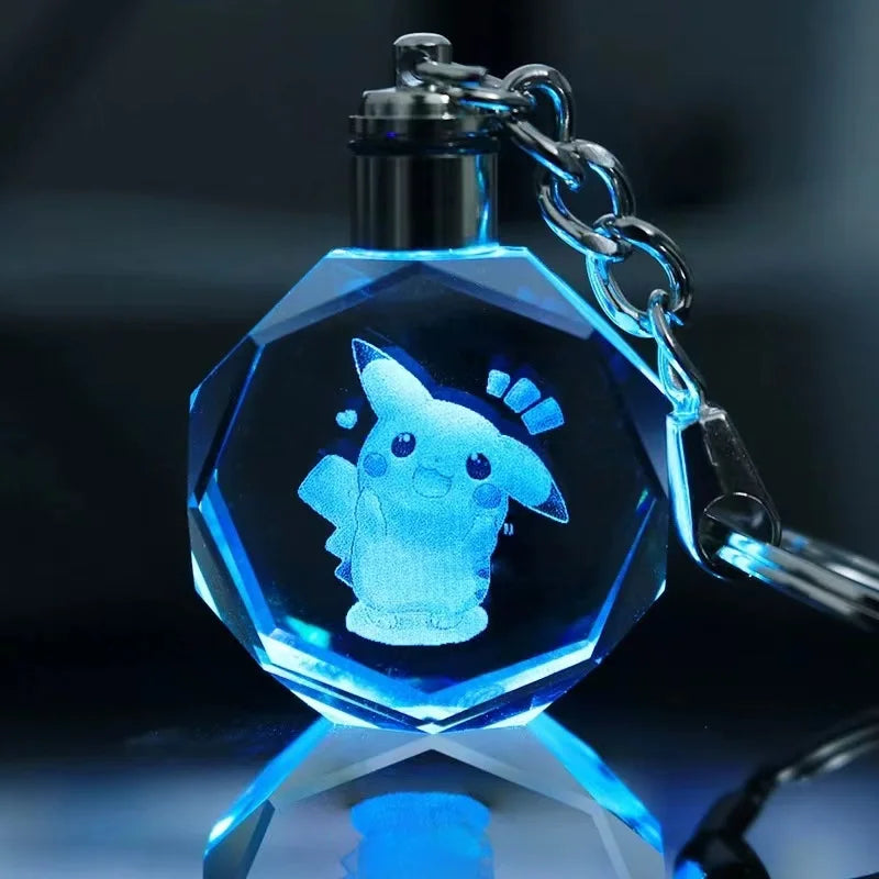 Pokémon Crystal Glow Luminous Keychain Figures - Image 21