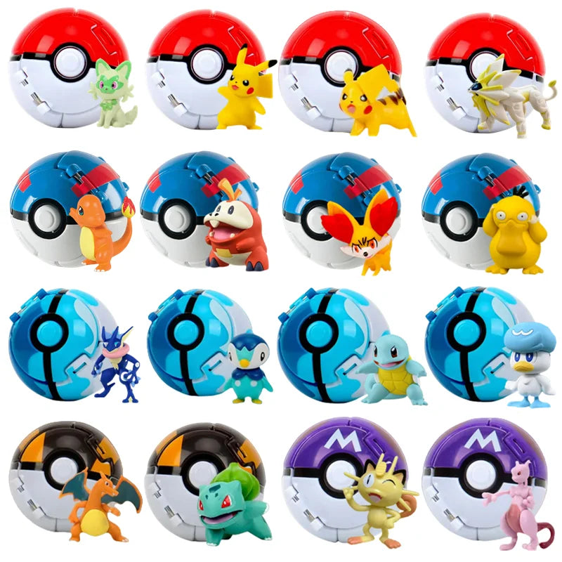 Pokémon Poké Ball Collectible Character Figurine