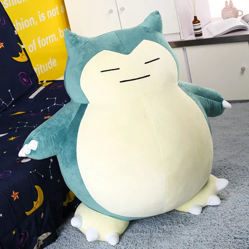 Snorlax Pokémon Plush – 30/50cm Ultra-Soft Sleeping Doll - Image 2