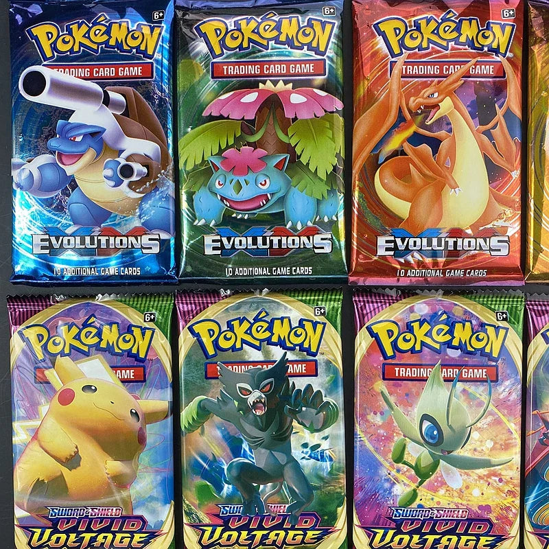20PCS Pokémon Card Set – English Collectible Cards - Image 6