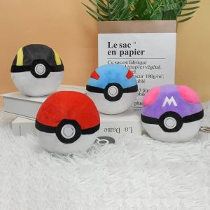 9 Plush Poké Balls Set – Master, Ultra & More