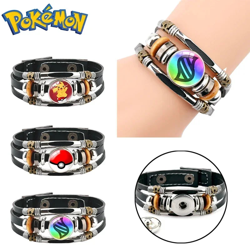 Pokémon Pikachu Mega Stone Anime Bracelet