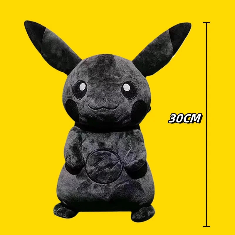 30cm Dark Pikachu Plush – Kawaii Black Pokémon Doll  - Image 7