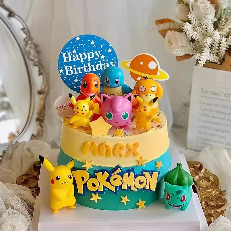 Pokémon Cake Topper Set – 13pcs Pikachu Party Décor  - Image 4