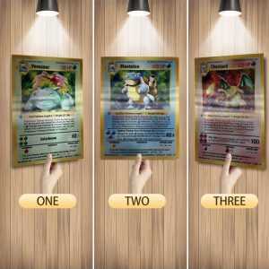 Anime 3D Lenticular Pokémon Wall Art Poster