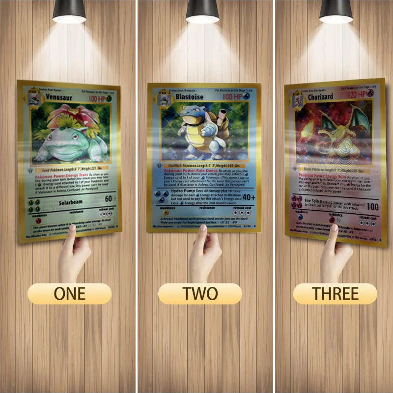 Anime 3D Lenticular Pokémon Wall Art Poster