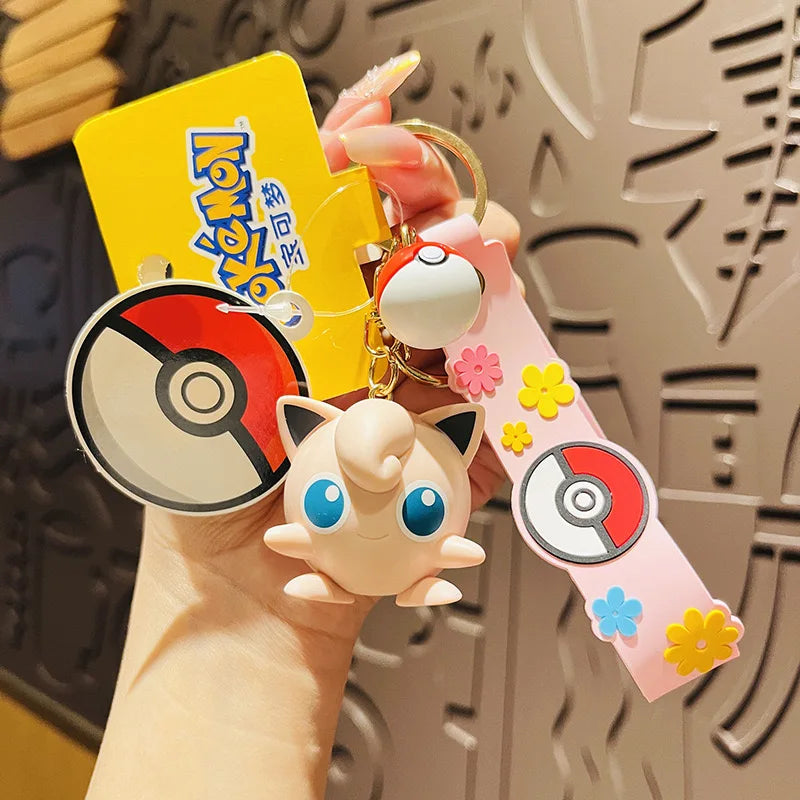6-Style Pokémon Keychain Set – Pikachu, Gengar & More - Image 9