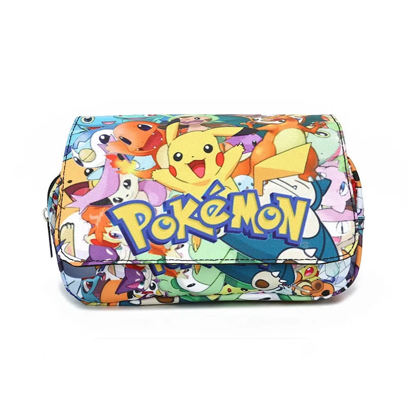 Pokémon Cartoon Large Capacity Pencil Case - Image 6