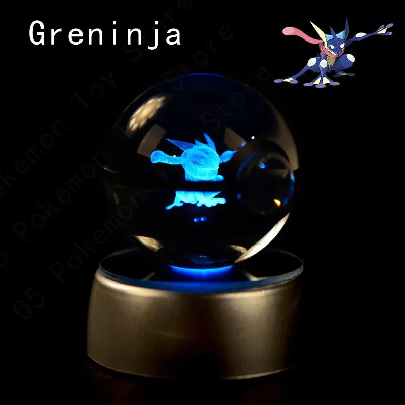 3D Pokémon Crystal Ball with LED Lamp Base - Image 41