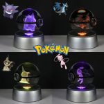 Pokémon 3D Crystal Poké Ball Collectible Figures