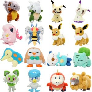 Pokémon Sleeping Plush Collection for Kids & Collectors