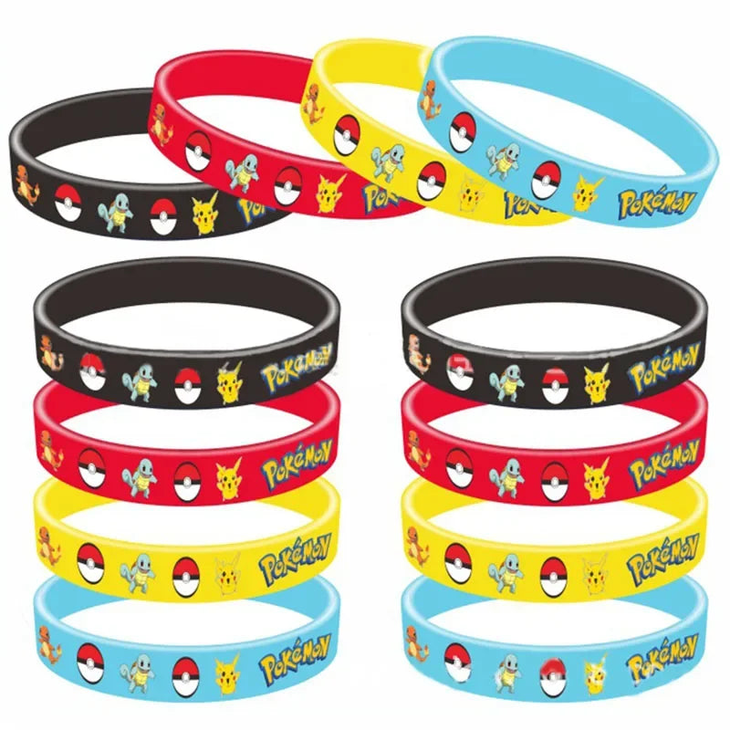 Pokémon Silicone Bracelets – 12pcs Party Pack  - Image 6