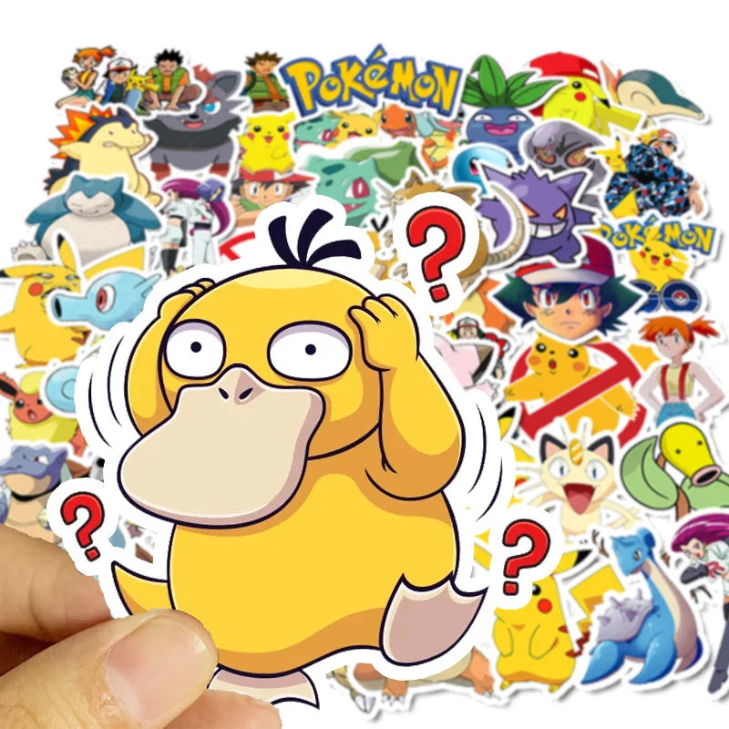Pokémon Stickers – 50/100 Kawaii Pikachu Waterproof  - Image 3