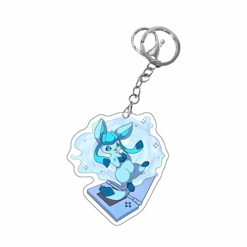 Pokémon Eeveelution Acrylic Character Keychain Set - Image 8