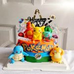 Pokémon Cake Topper Set – 13pcs Pikachu Party Décor 