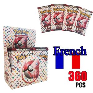 360pcs French Edition Pokémon Trading Card Set