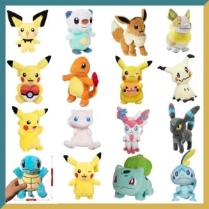 Baby Pikachu Plush – 20–28cm Kawaii Doll