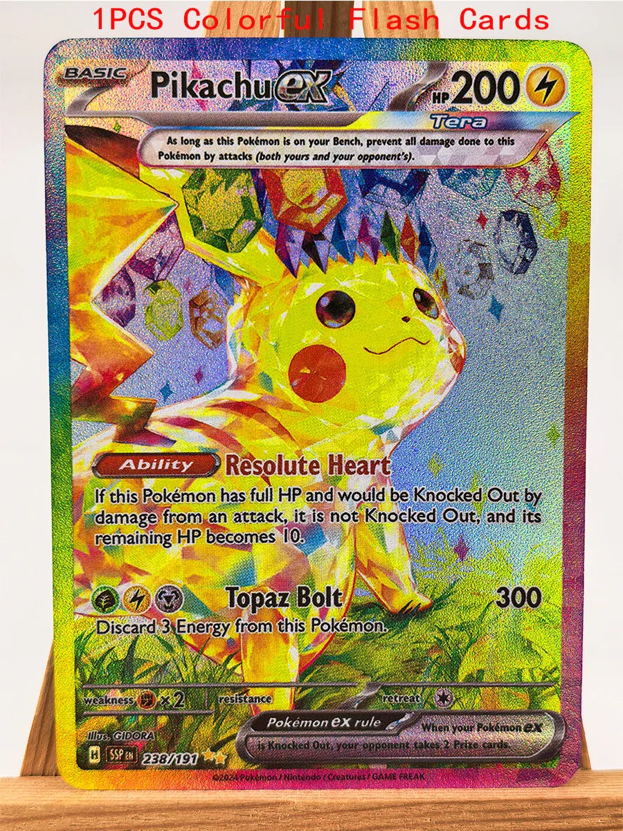 Pokémon Trainer Lisia with Greninja & Mew Collectible Anime Trading Card Set - Image 12