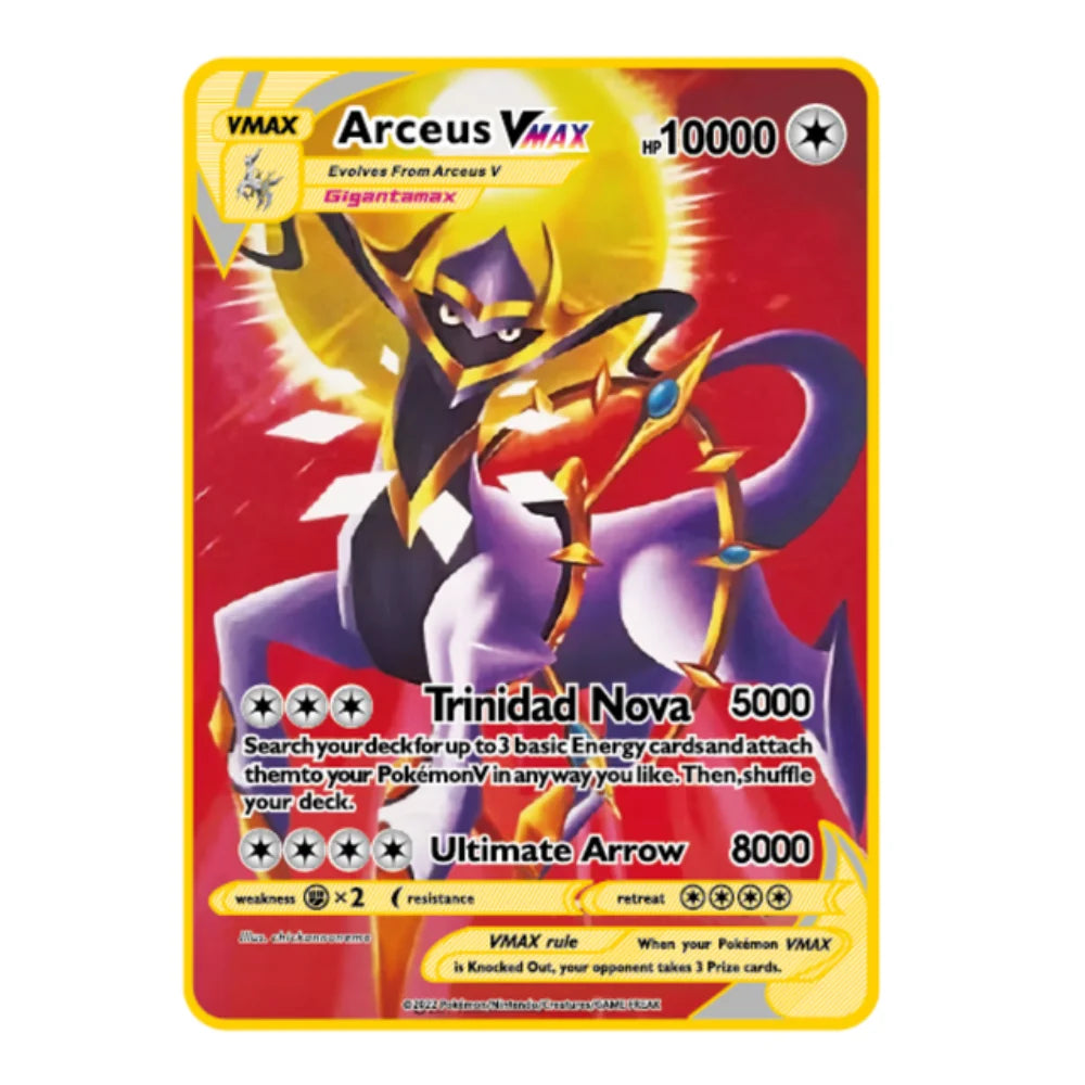 Charizard GX VMAX Gold Metal Card - Image 13