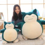 Snorlax Pokémon Plush – 30/50cm Ultra-Soft Sleeping Doll