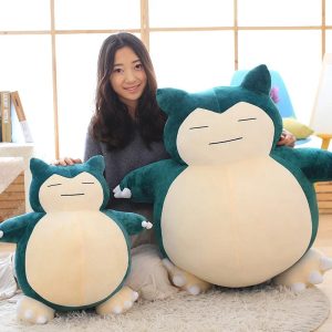 Snorlax Pokémon Plush – 30/50cm Ultra-Soft Sleeping Doll