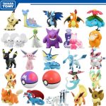 Original TAKARA TOMY Pokémon Collectible Figures Set