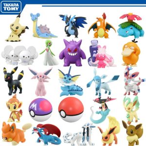 Original TAKARA TOMY Pokémon Collectible Figures Set