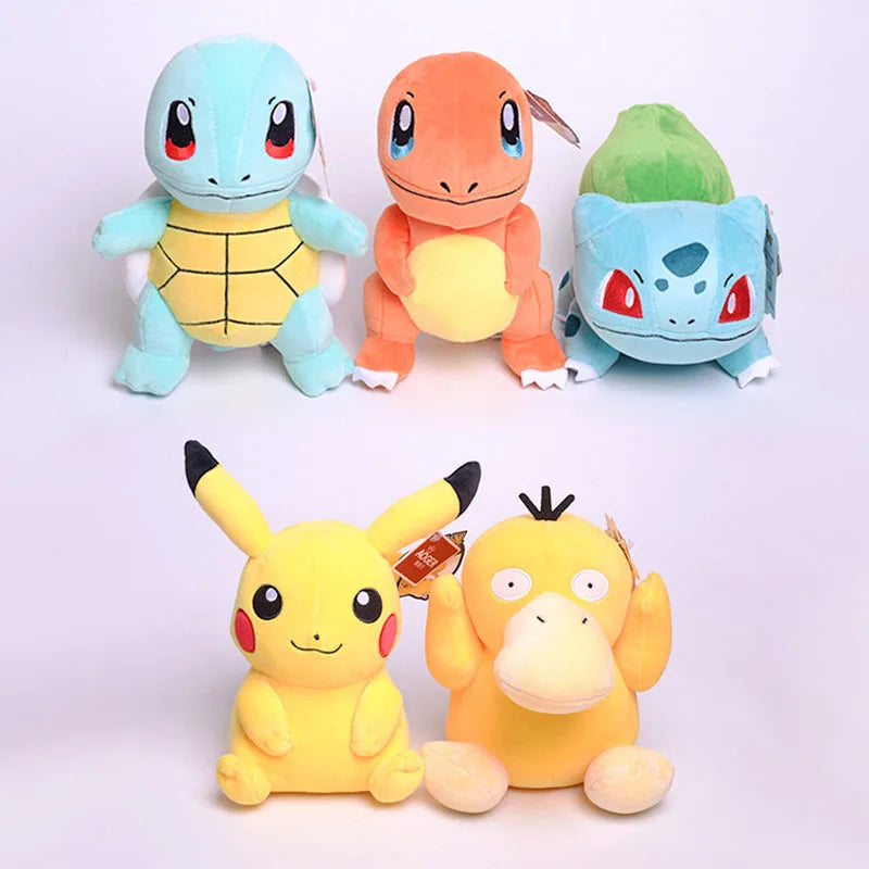 Pokémon Kawaii Plush Keychain Set Adorable Collectible Dolls - Image 3