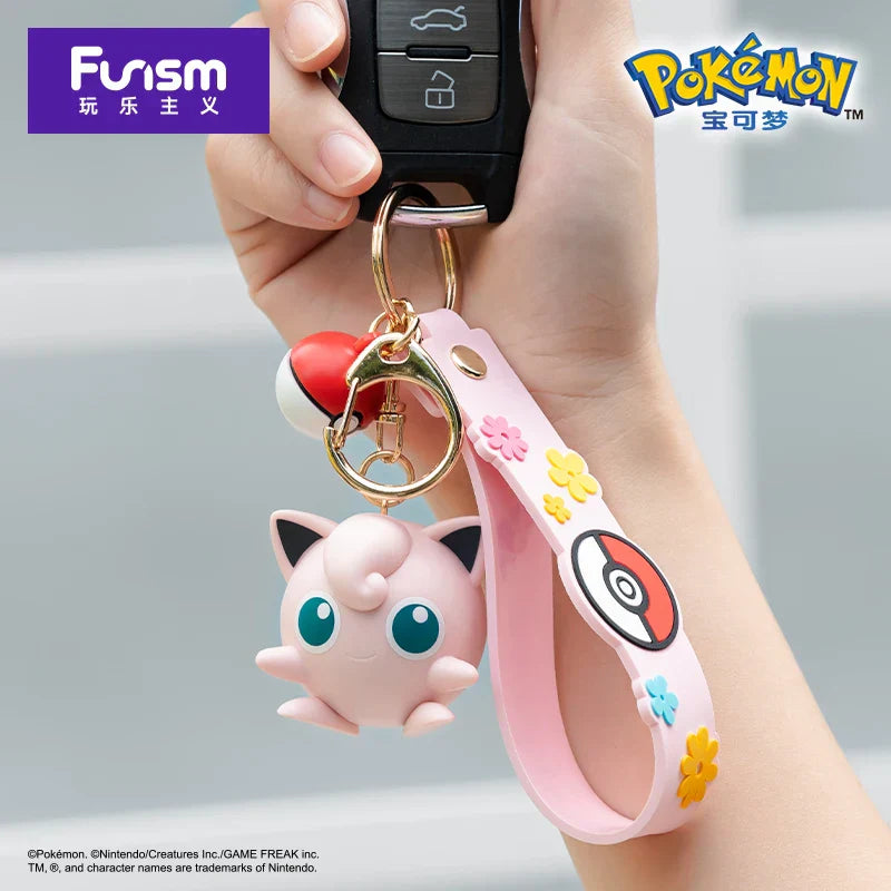 6-Style Pokémon Keychain Set – Pikachu, Gengar & More - Image 4