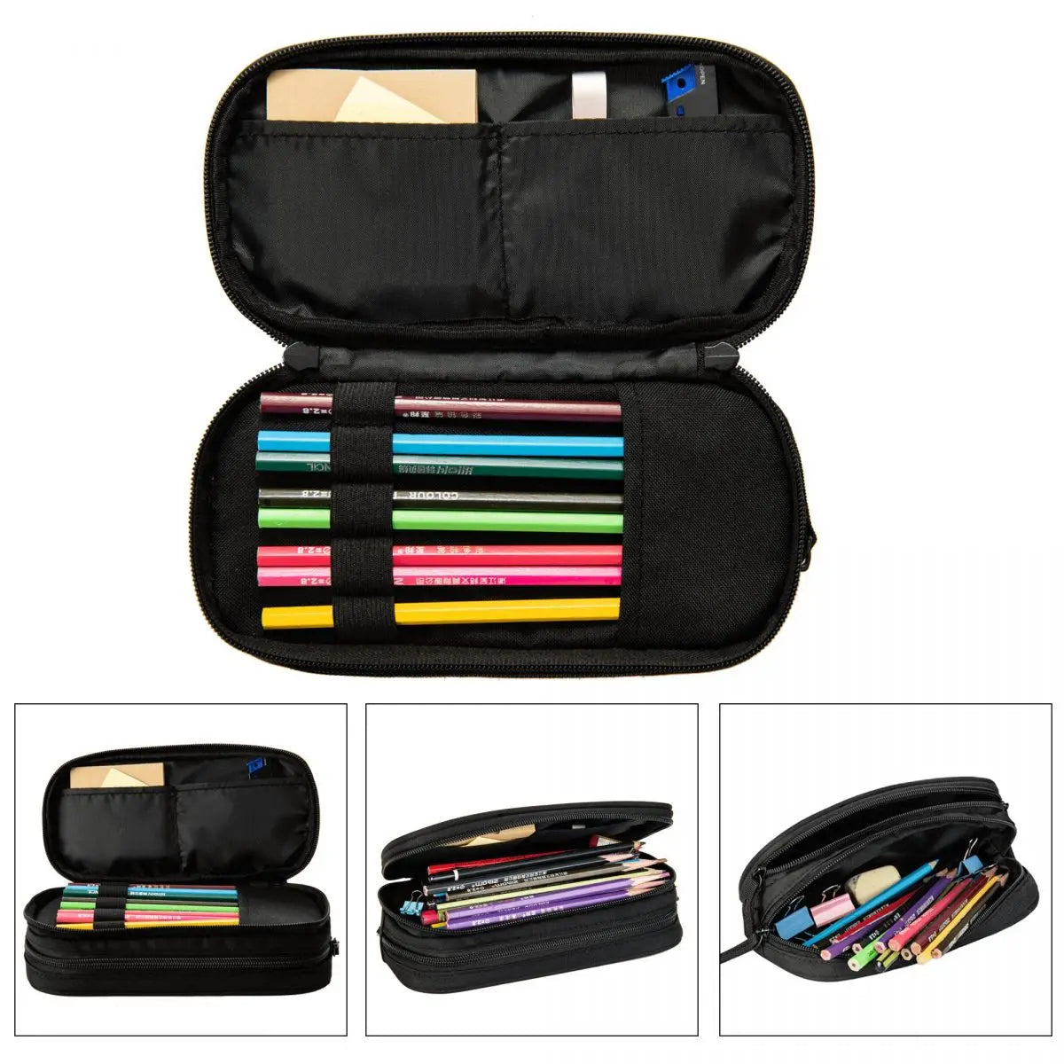 Pokémon Character Group Zipper Pencil Case Set - Image 4