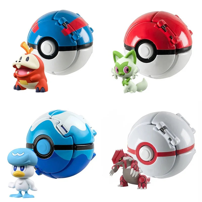 Pokémon Poké Ball Collectible Character Figurine - Image 2