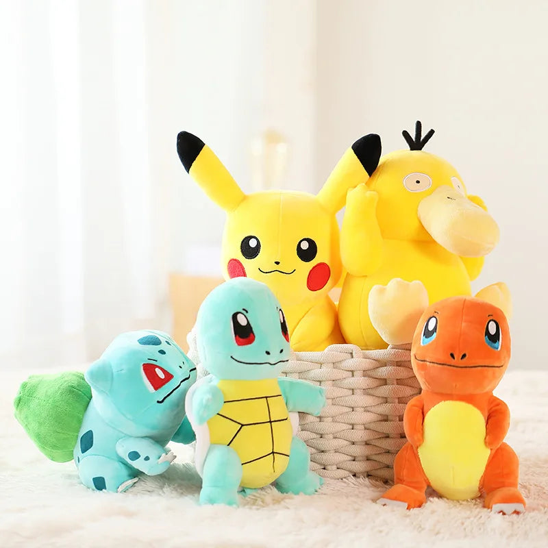 Pokémon Pikachu Pichu Raichu Evolution Plush Set - Image 2