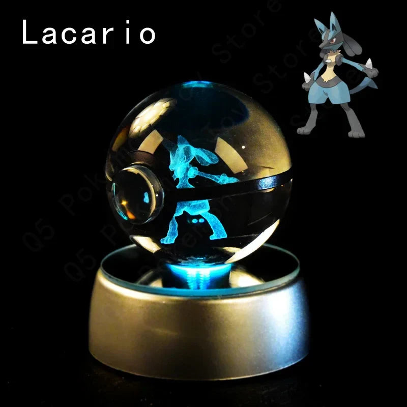 3D Pokémon Crystal Ball with LED Lamp Base - Image 15