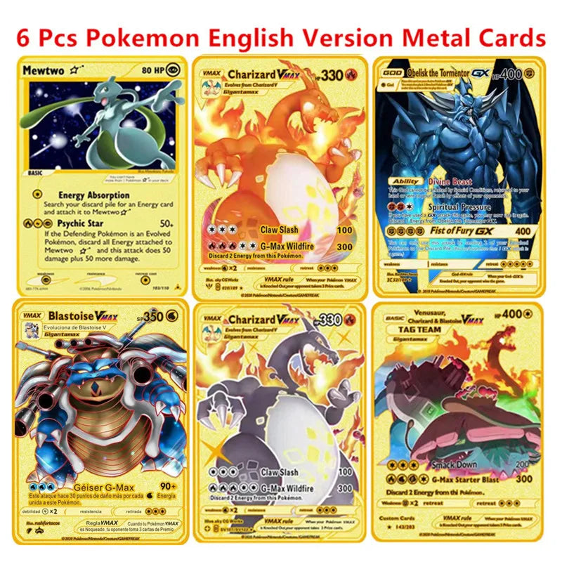 Pokémon Metal Trading Cards English Collection - Image 5