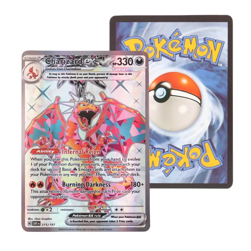 60–100 Pokémon Cards – Obsidian Flames  - Image 2