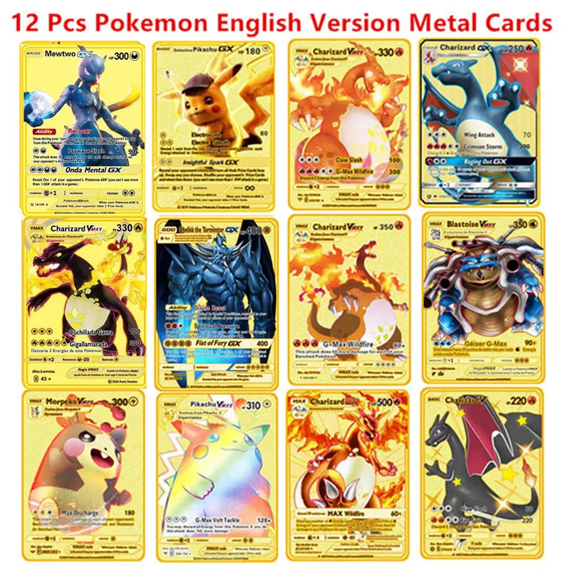Pokemon Metal Collectible Cards Premium Trading Set - Image 17