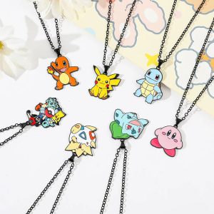 Pokémon Metal Pendant Necklace Premium Collectible Jewelry