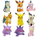 Pokémon Plush Backpack – Pikachu & Other Characters