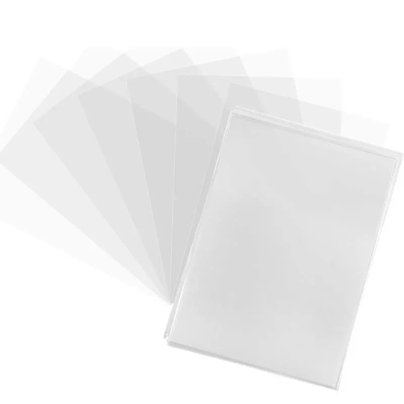 100 Transparent Card Sleeves – Clear Protective Covers  - Image 3