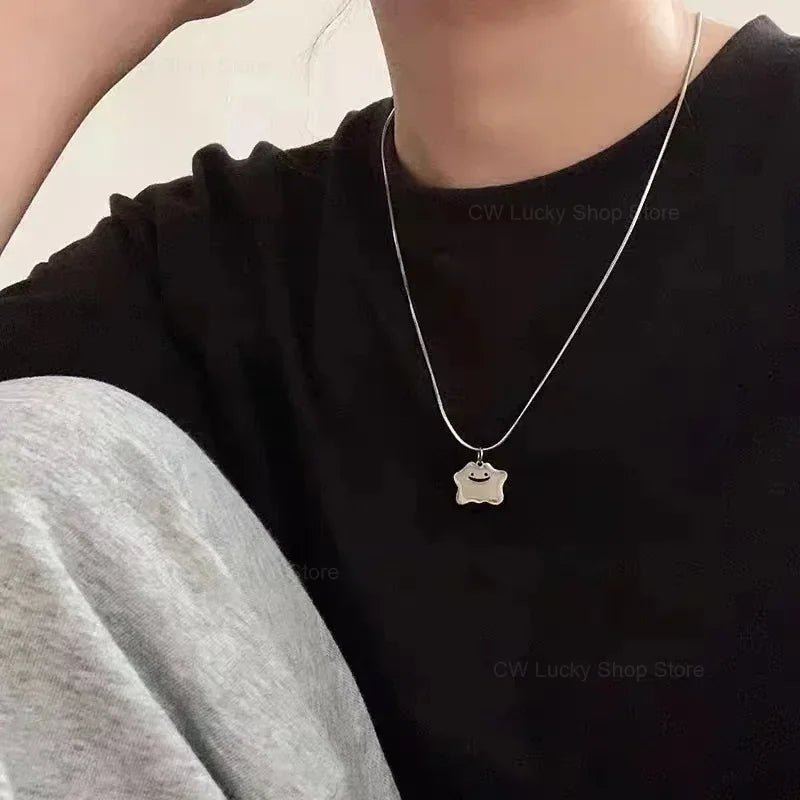 Pokémon Ditto Shiny Titanium Steel Necklace - Image 4