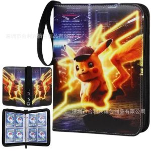 Pokémon Card Binder – 400PCS PU Zipper