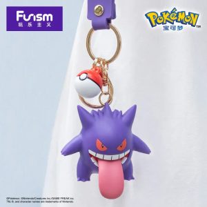 6-Style Pokémon Keychain Set – Pikachu, Gengar & More