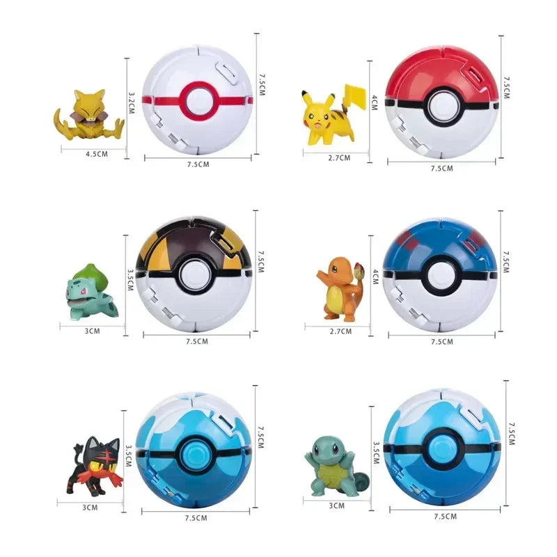 Pokémon Poké Ball Collectible Character Figurine - Image 5